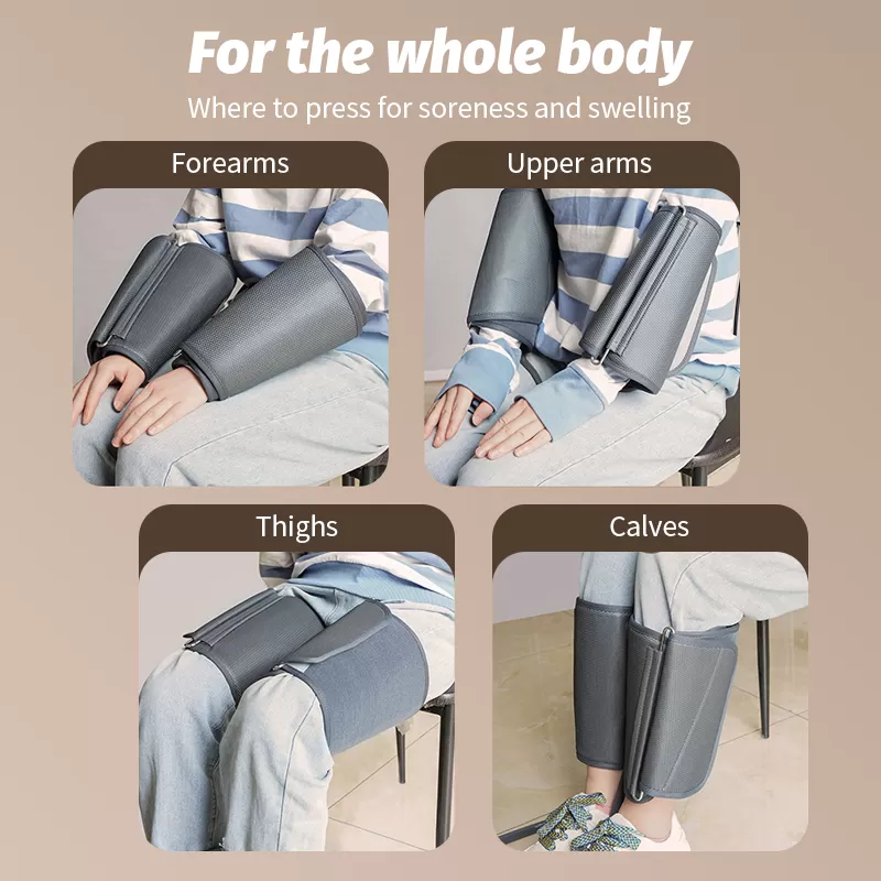 Intelligent Portable Comfortable Best Quality and Heating Therapy Foot Massager thumbnail 4